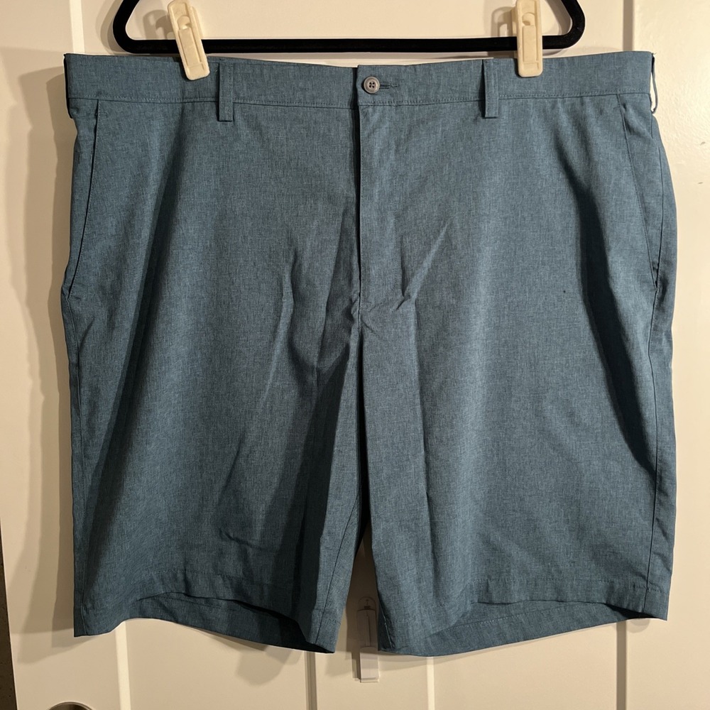 PGA Tour Men's Performance Golf Shorts Blue Size 42